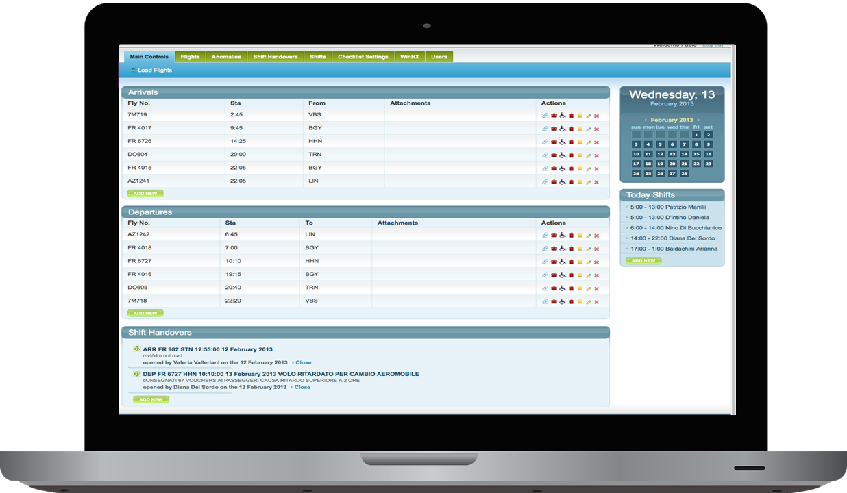 Daily Journal application screenshot